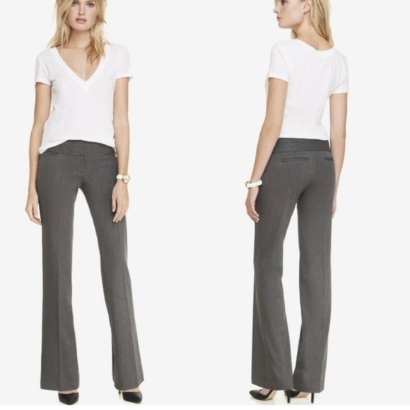 Express Pants - !HOST PICK! Dark Grey Express Editor Pant, Size 0